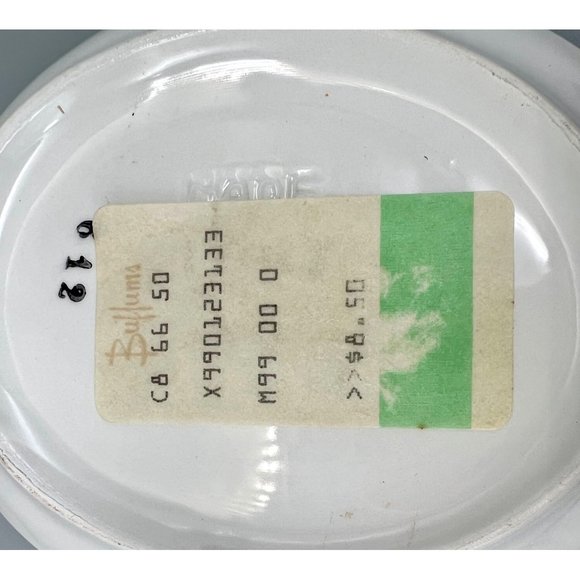 Vintage Ceramic Lemon-Shaped Soap Trinket Dish Made In Italy 7" x 4" - Picture 9 of 9